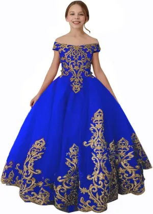 ABAO SISTER Flower Girls Princess Pageant Dreses Party Prom Puffy Ball Gowns Formal Dresses