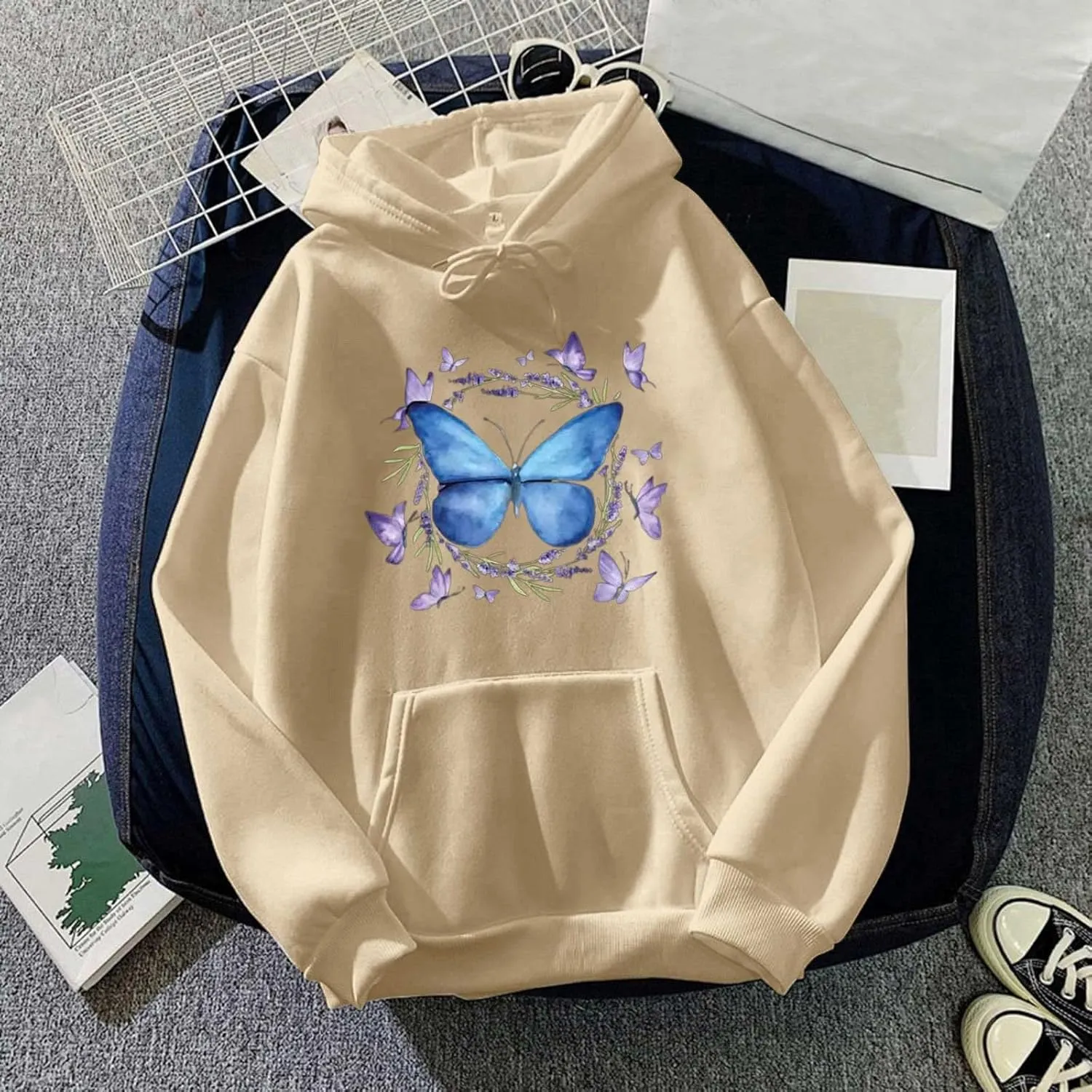 aihihe womens hoodies pullover trendy plus size hoodies comfy fall clothes women lightweight black sweatshirt fit hoodie