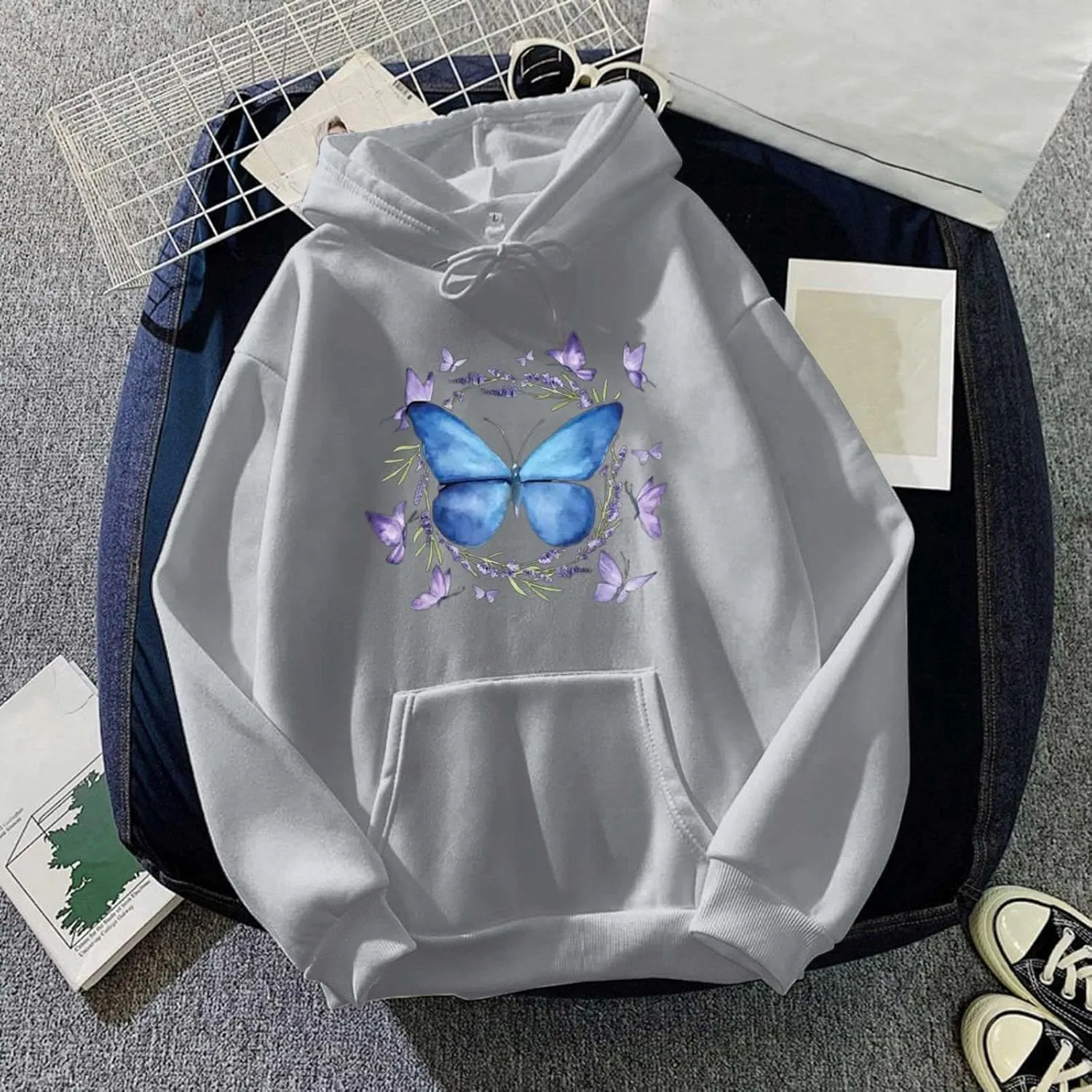 aihihe womens hoodies pullover trendy plus size hoodies comfy fall clothes women lightweight black sweatshirt fit hoodie