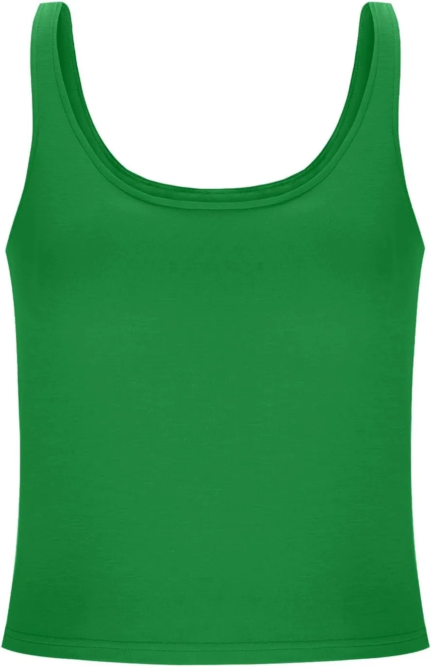 Built in Bra Tank Tops for Women Shelf Bra Camisole Tops Yoga Workout Tops Cami Bra Padded Tank Top Sports Bras