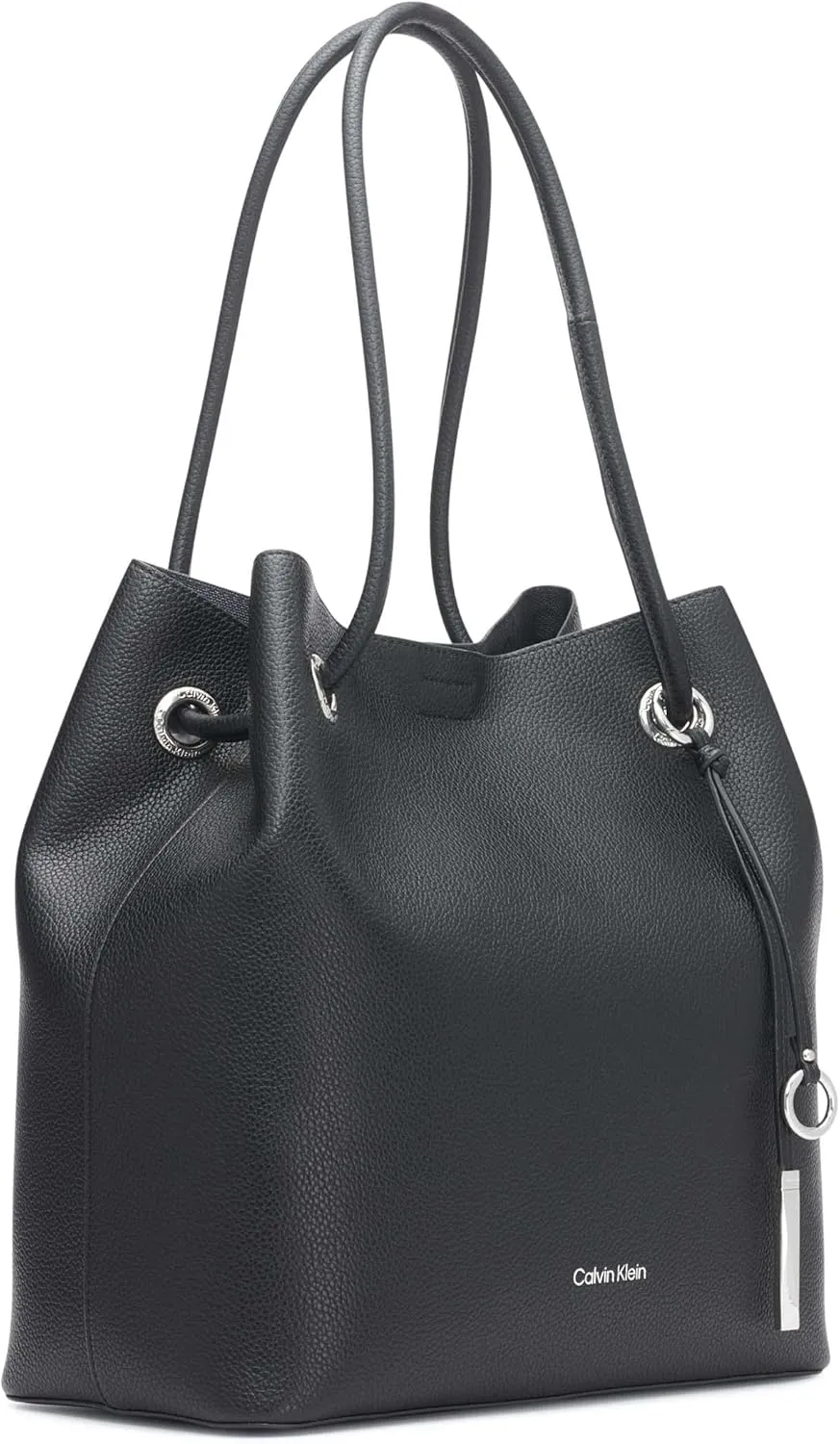 Calvin Klein Gabrianna Bubble Lamb North/South Key Item Tote
