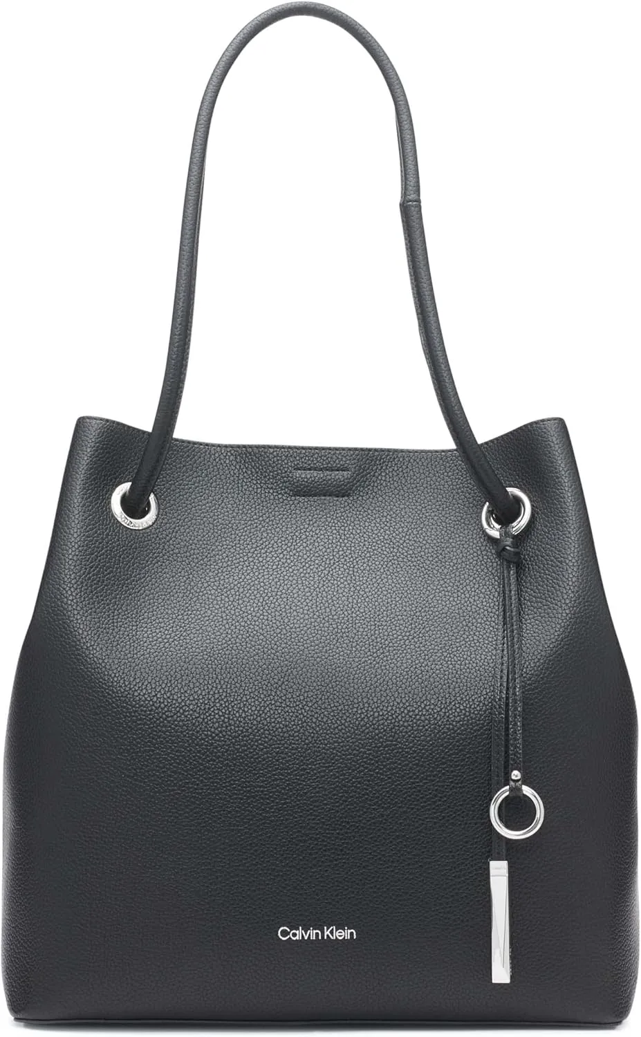 Calvin Klein Gabrianna Bubble Lamb North/South Key Item Tote