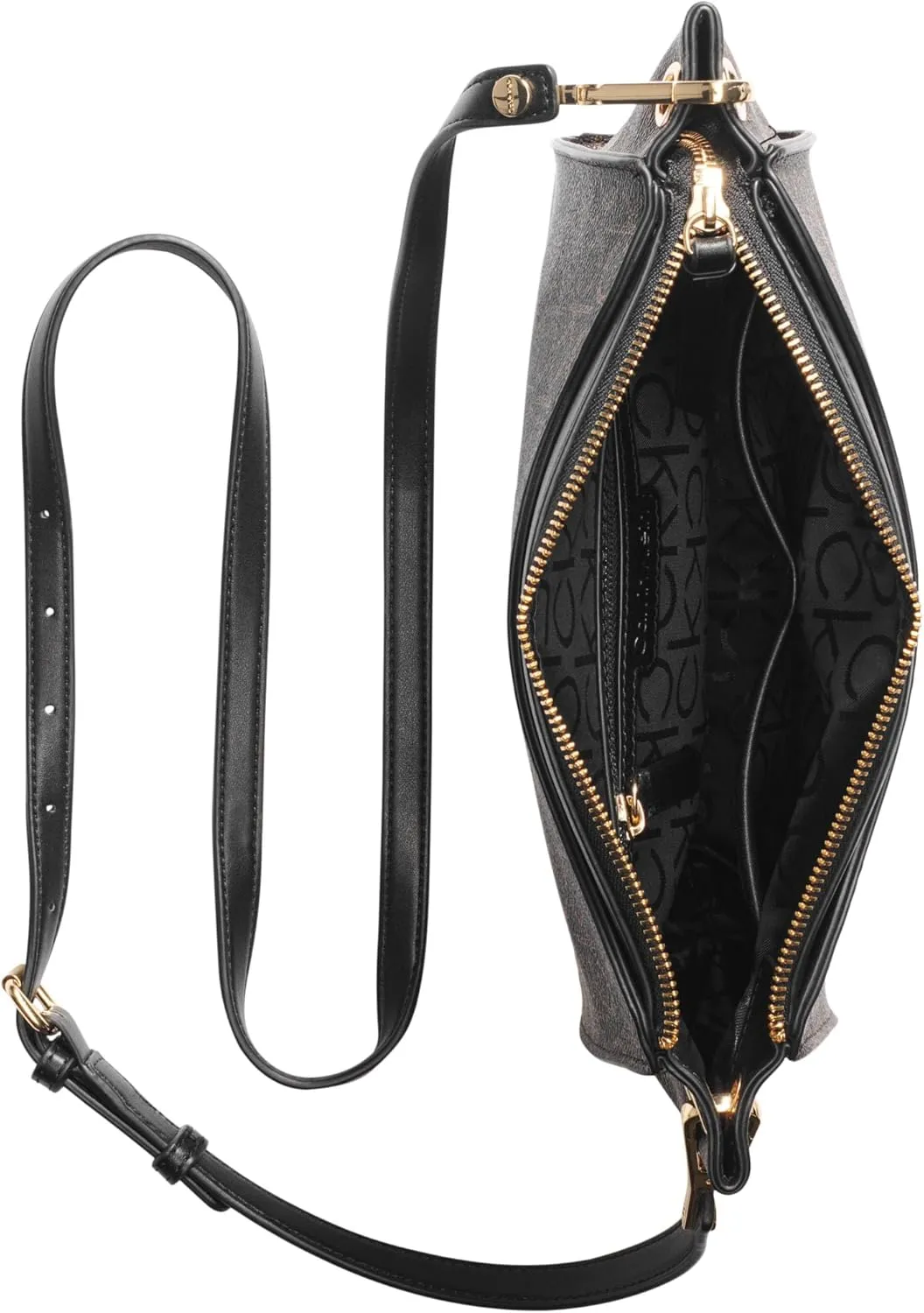 Calvin Klein Garnet Top Zip Crossbody
