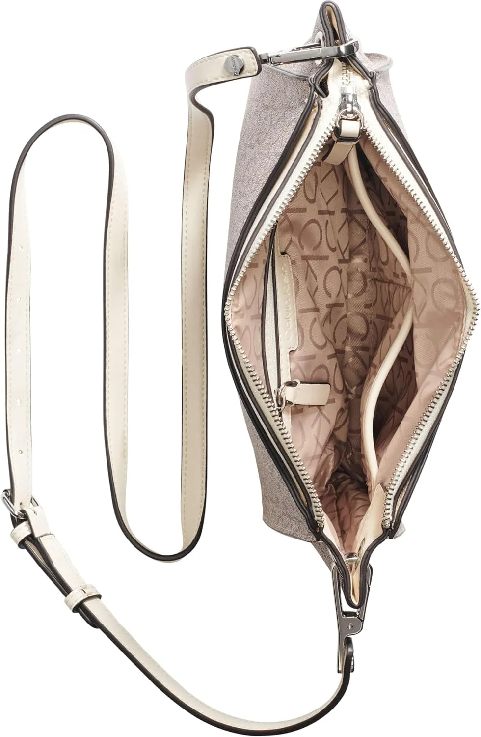 Calvin Klein Garnet Top Zip Crossbody