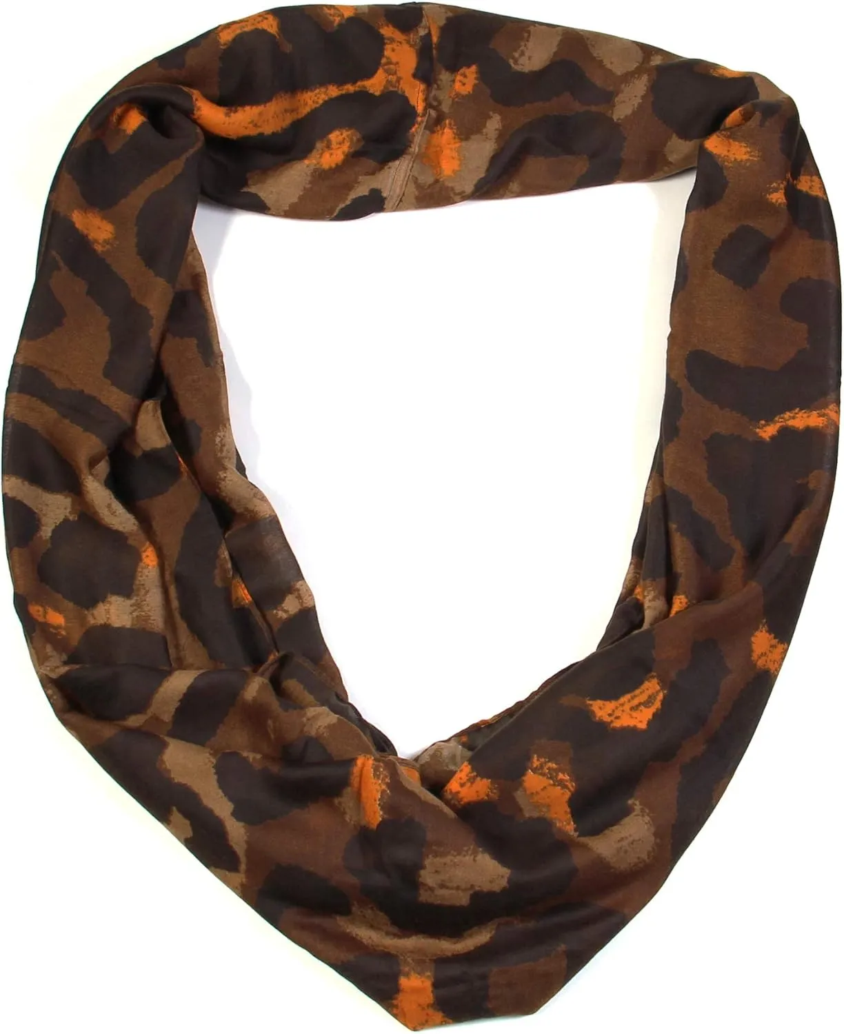 Classic Leopard Print Infinity Fashion Scarves