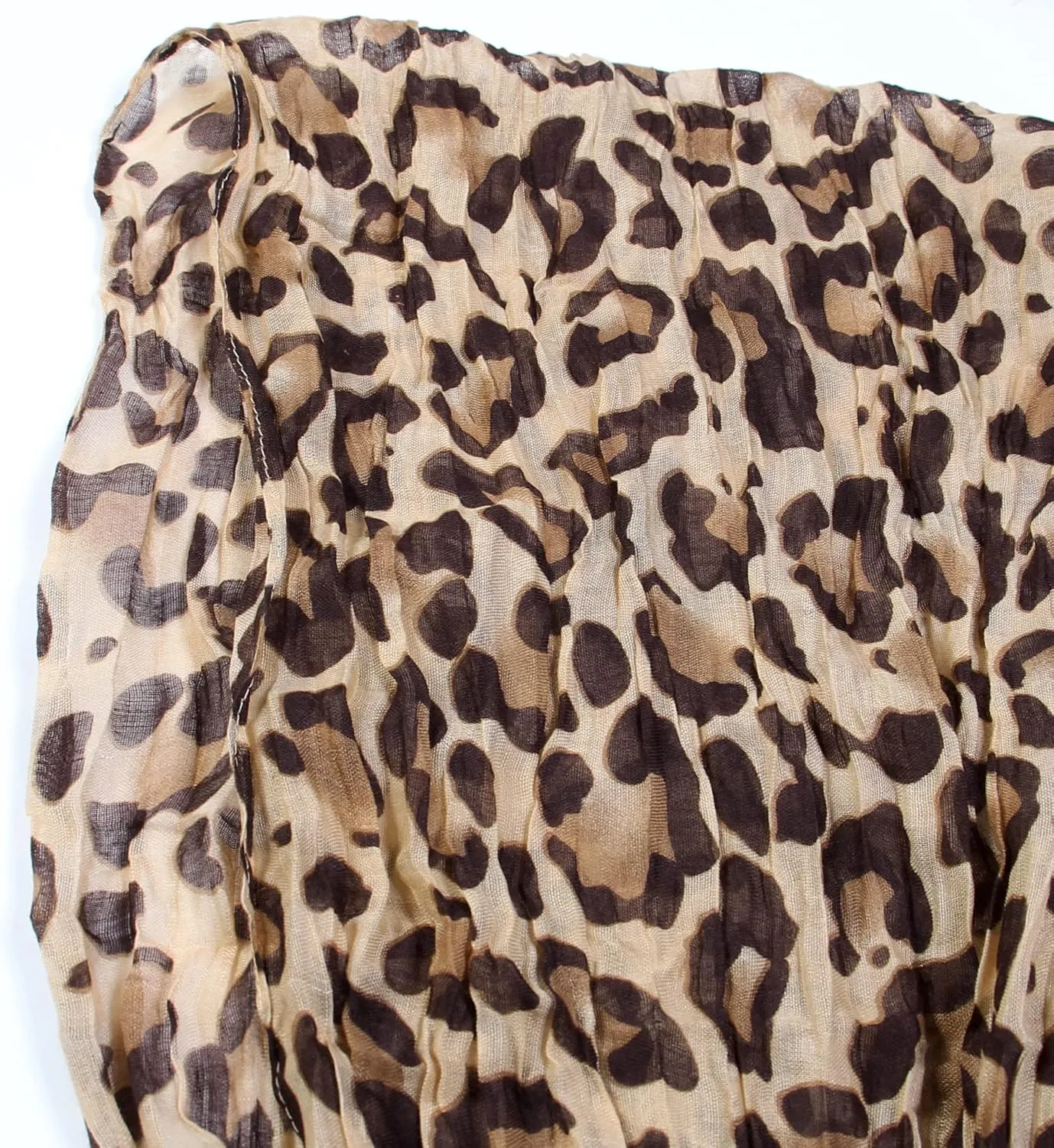 Classic Leopard Print Infinity Fashion Scarves