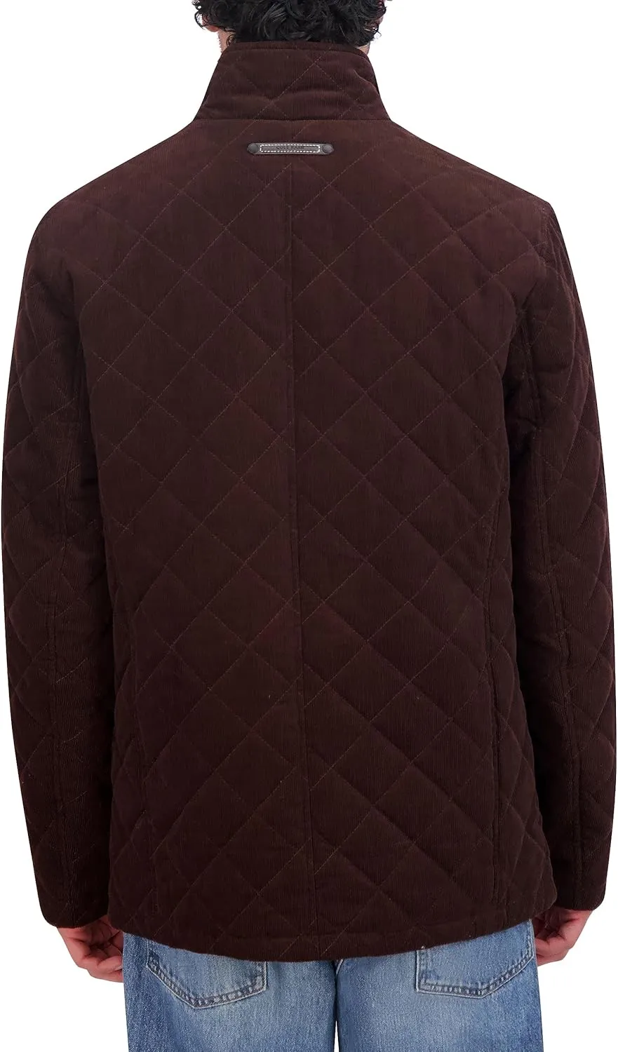 Cole Haan Men's Stand Collar Quilted Jacket