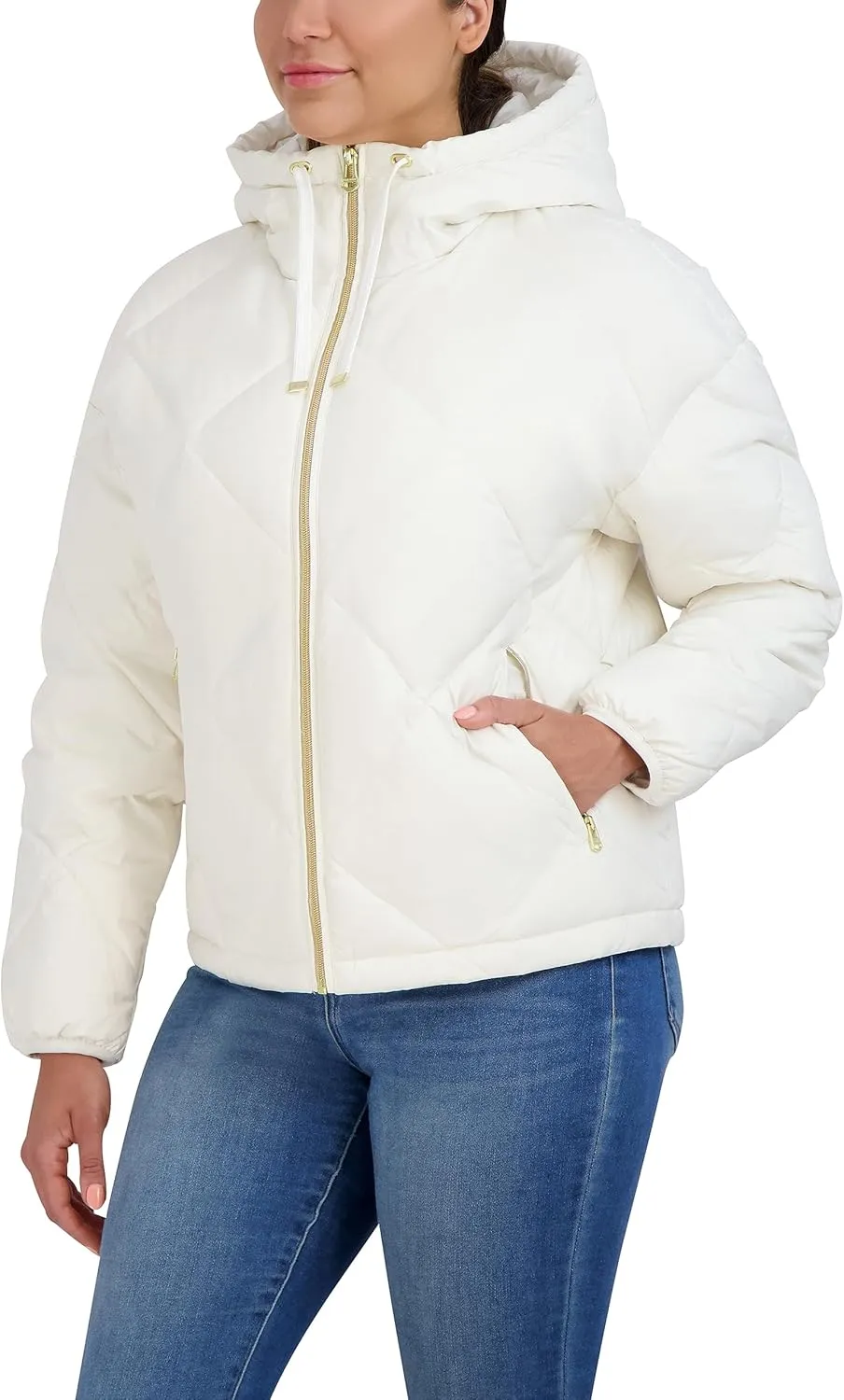 Cole Haan Women's Essential Diamond Quilted Jacket