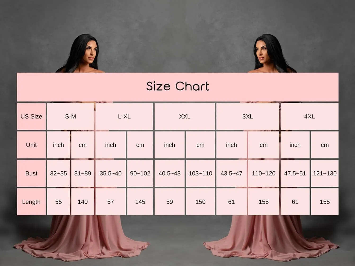 Fivsole Long Sleeve Maternity Dress for Photoshoot Pregnancy Gowns Plus Size Satin Baby Shower Dress