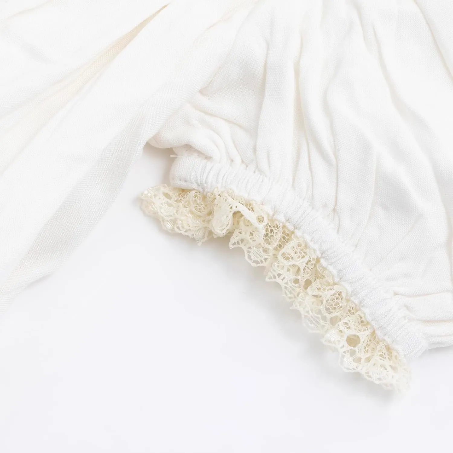 Girls Dress, Girls Gowns, Lace Heirloom Dress, Puff Sleeve, Cute Long Style for Kids