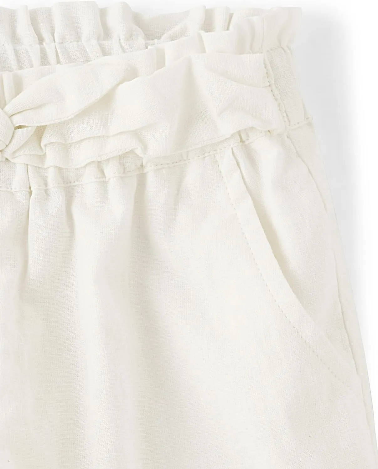 Gymboree Baby Boys' and Toddler Tie Front Linen Shorts