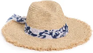 Hat Attack Women's Breezy Continental Straw Hat