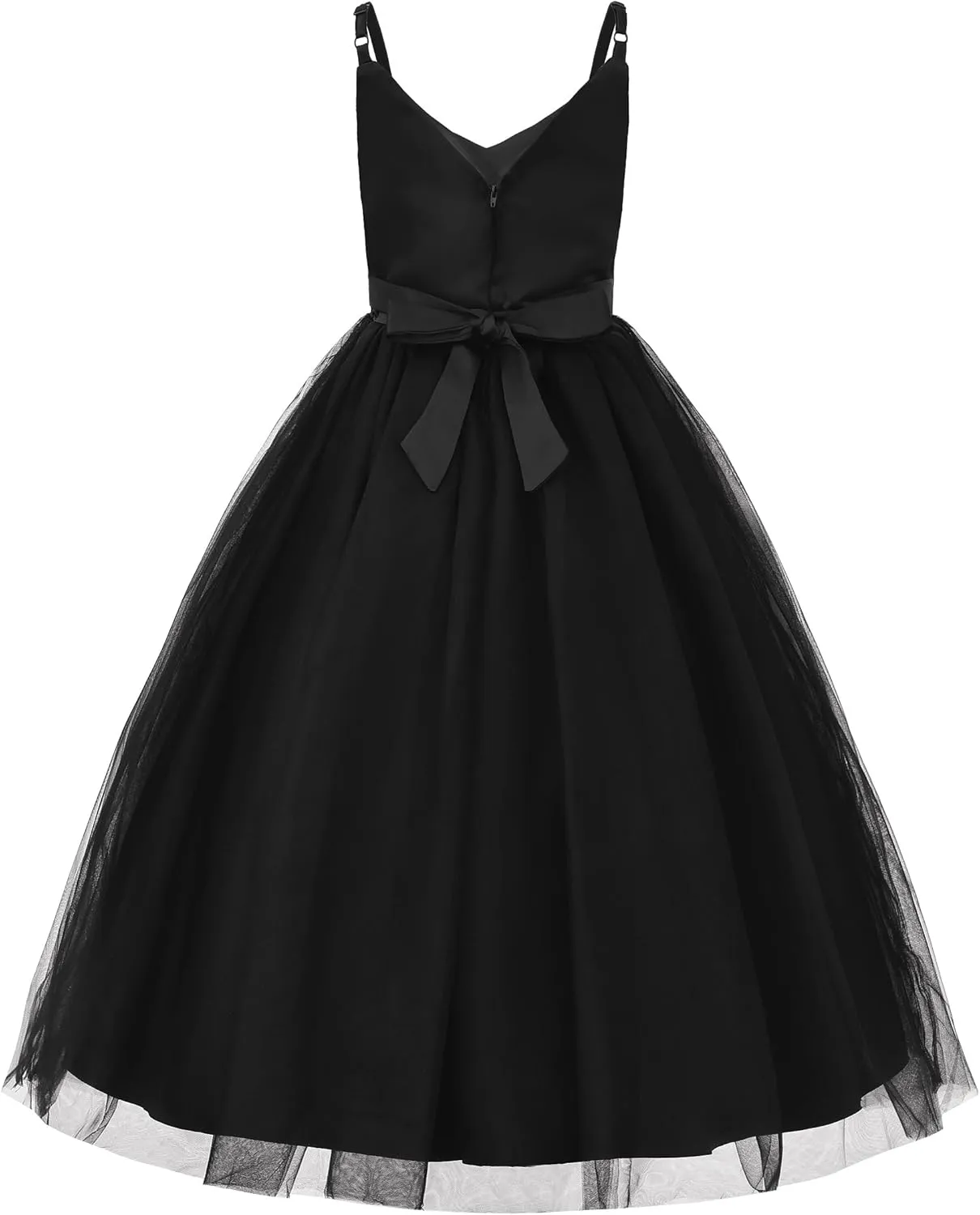 JerrisApparel Flower Girls Dress Wedding Pageant Tulle Dresses Birthday Party Ball Gown