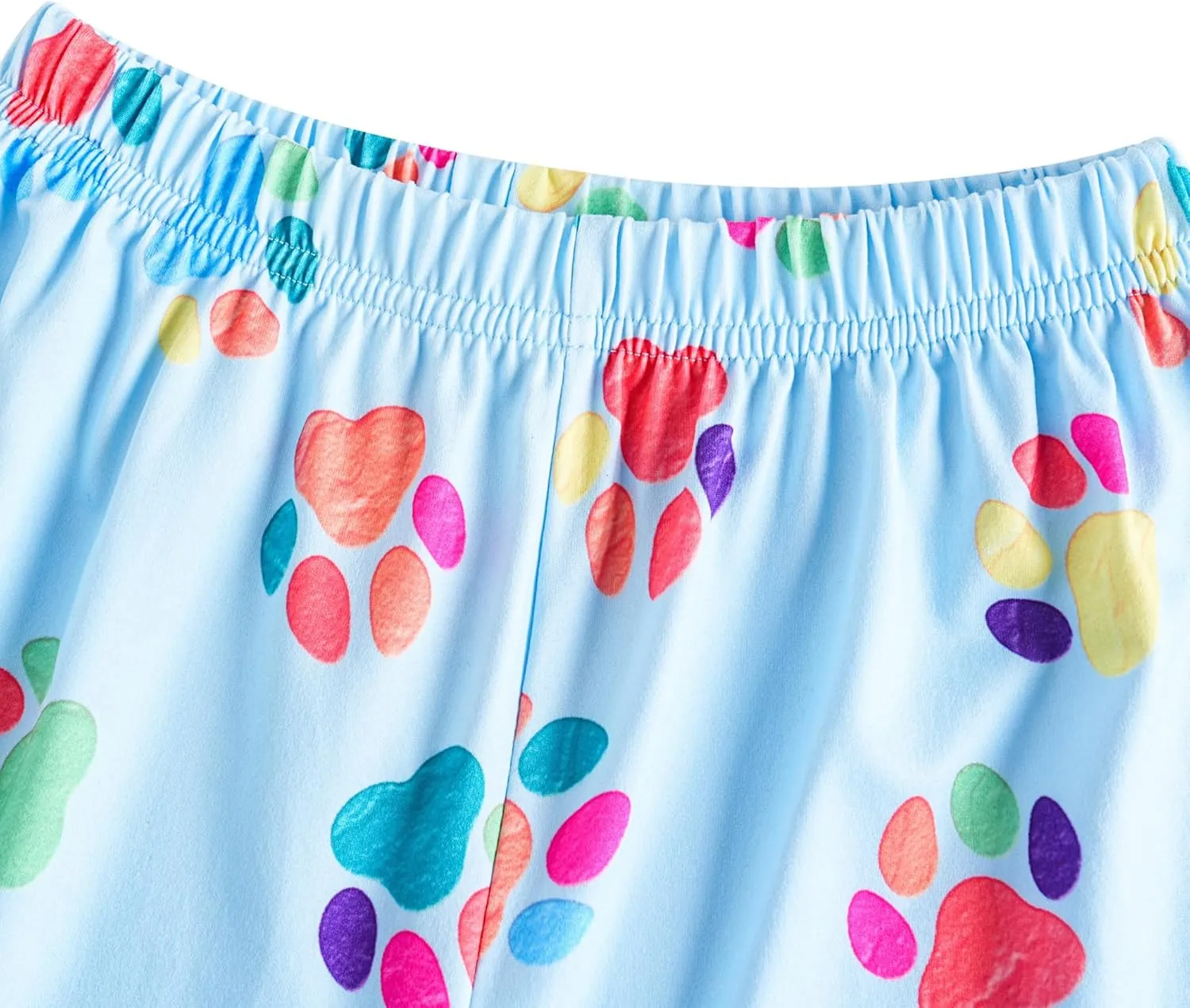 LQSZ Girls Pajamas Set Toddler Girls Gifts PJs Summer Sleepwear for Little Kids 2-12 Years