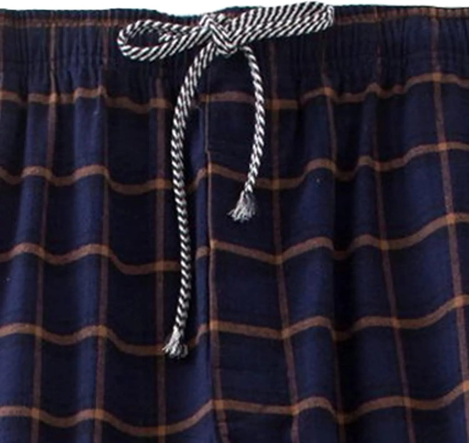 Men's Plaid Drawstring Waist Joggers Pants Pajama Pants Cotton Lounge Bottoms Active Sweatpants with Pockets