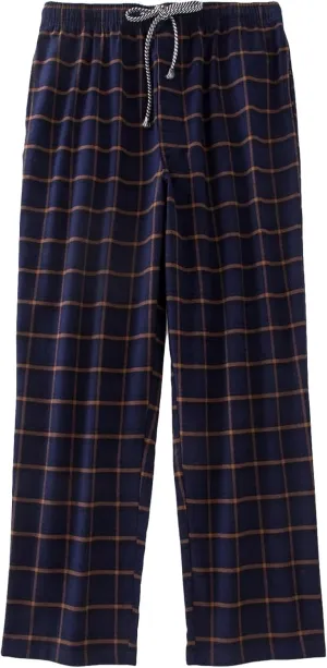 Men's Plaid Drawstring Waist Joggers Pants Pajama Pants Cotton Lounge Bottoms Active Sweatpants with Pockets