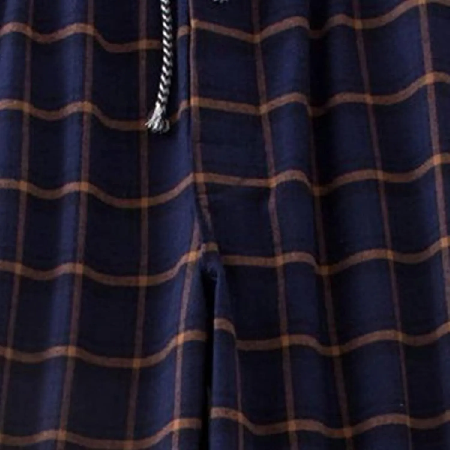 Men's Plaid Drawstring Waist Joggers Pants Pajama Pants Cotton Lounge Bottoms Active Sweatpants with Pockets
