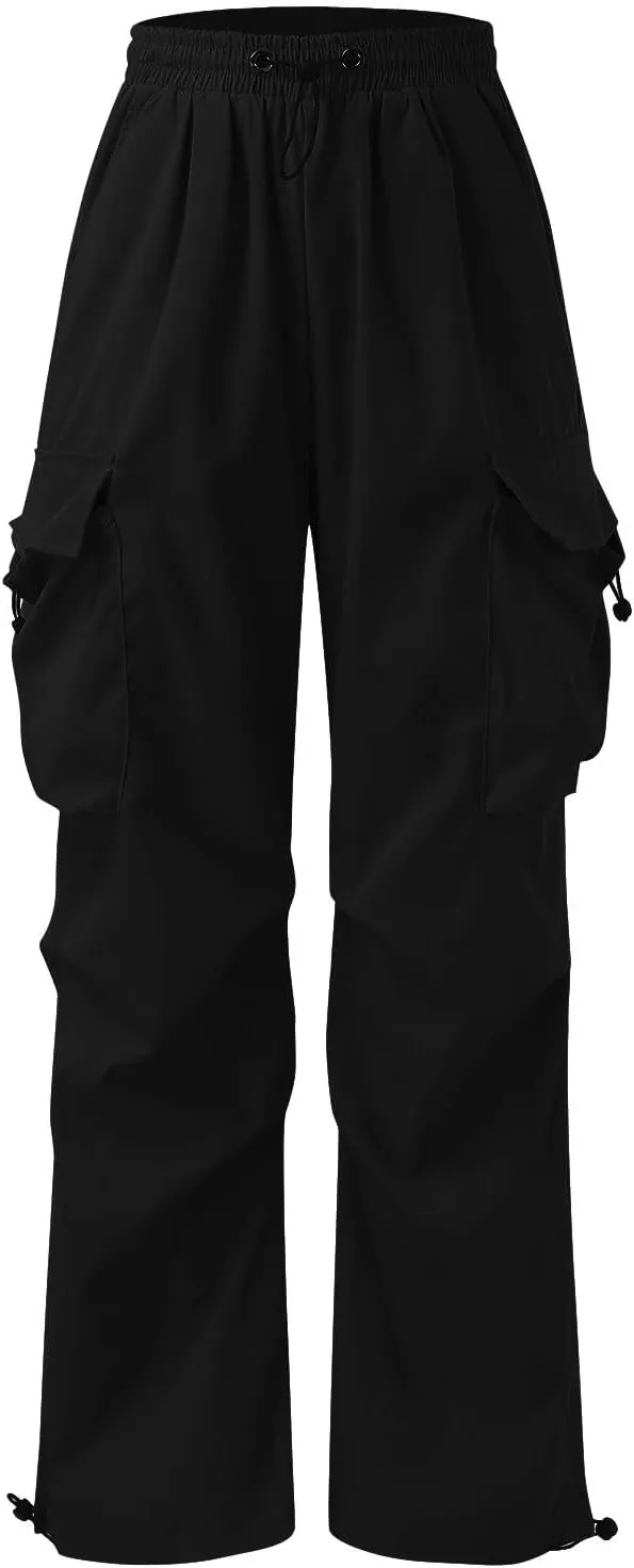 Men's Tracksuit Pant Casual Vintage Joggers Outdoor Sweatpants Zip Pockets Stretch Waist Cargo Combat Pant