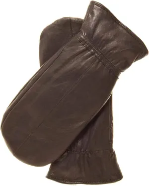 Park City Women’s Leather Mittens (100% Rabbit Fur Lined) Perfect for Driving, Skiing, and Winter Wear (Premium Lambskin)