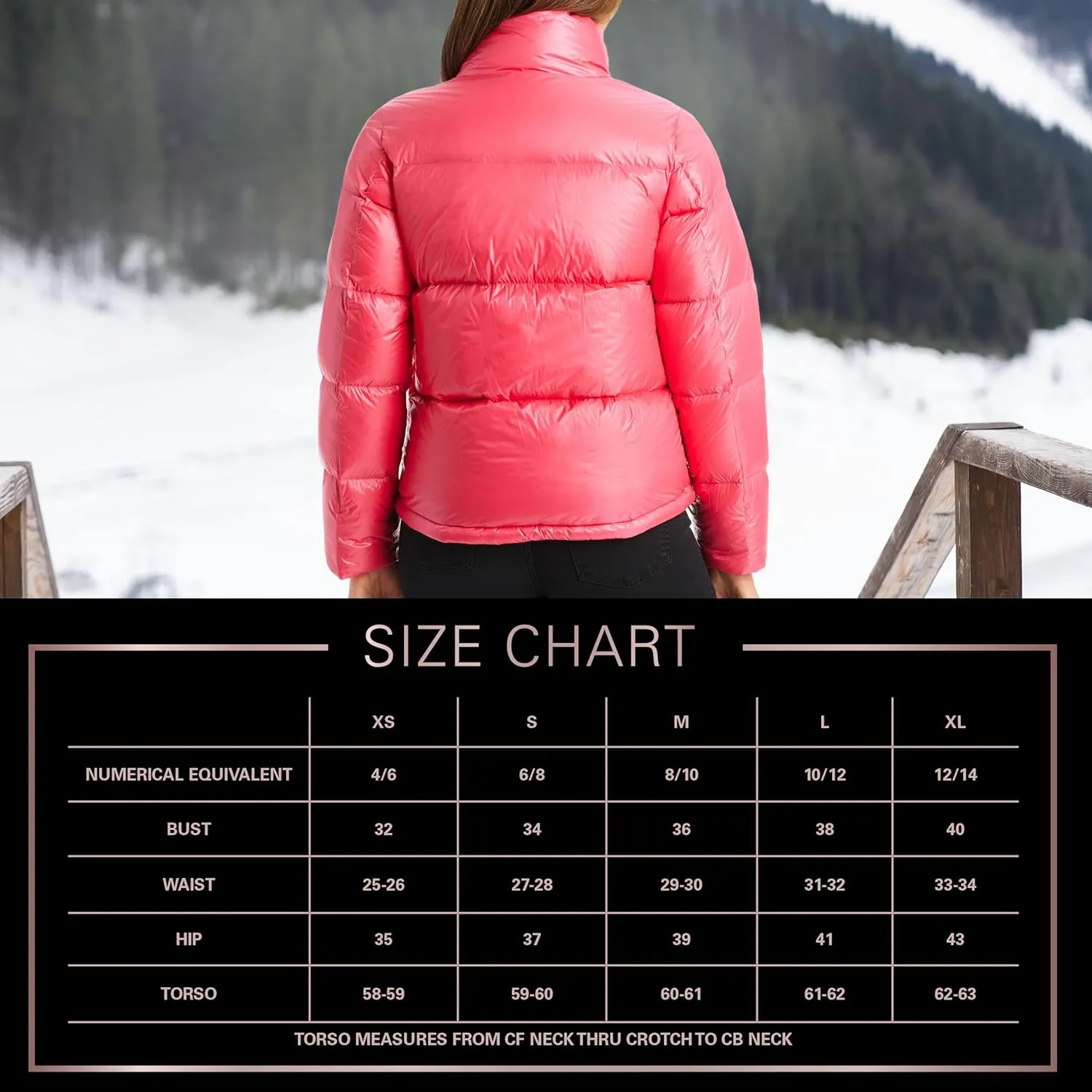Sanctuary Short Winter Jackets for Women - Down Puffer Jacket Women with Stand Collar, Storm Cuffs, & Front Pockets
