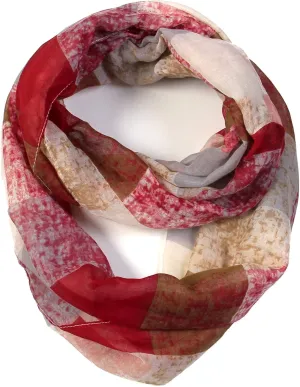 Scarfand's Mixed Colors Oil Paint Tie-dye Spring Fashion Versatile Lightweight Infinity Scarves Head Wrap