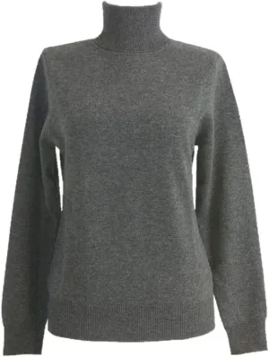 Shephe 4 Ply Womens Turtleneck Cashmere Sweater
