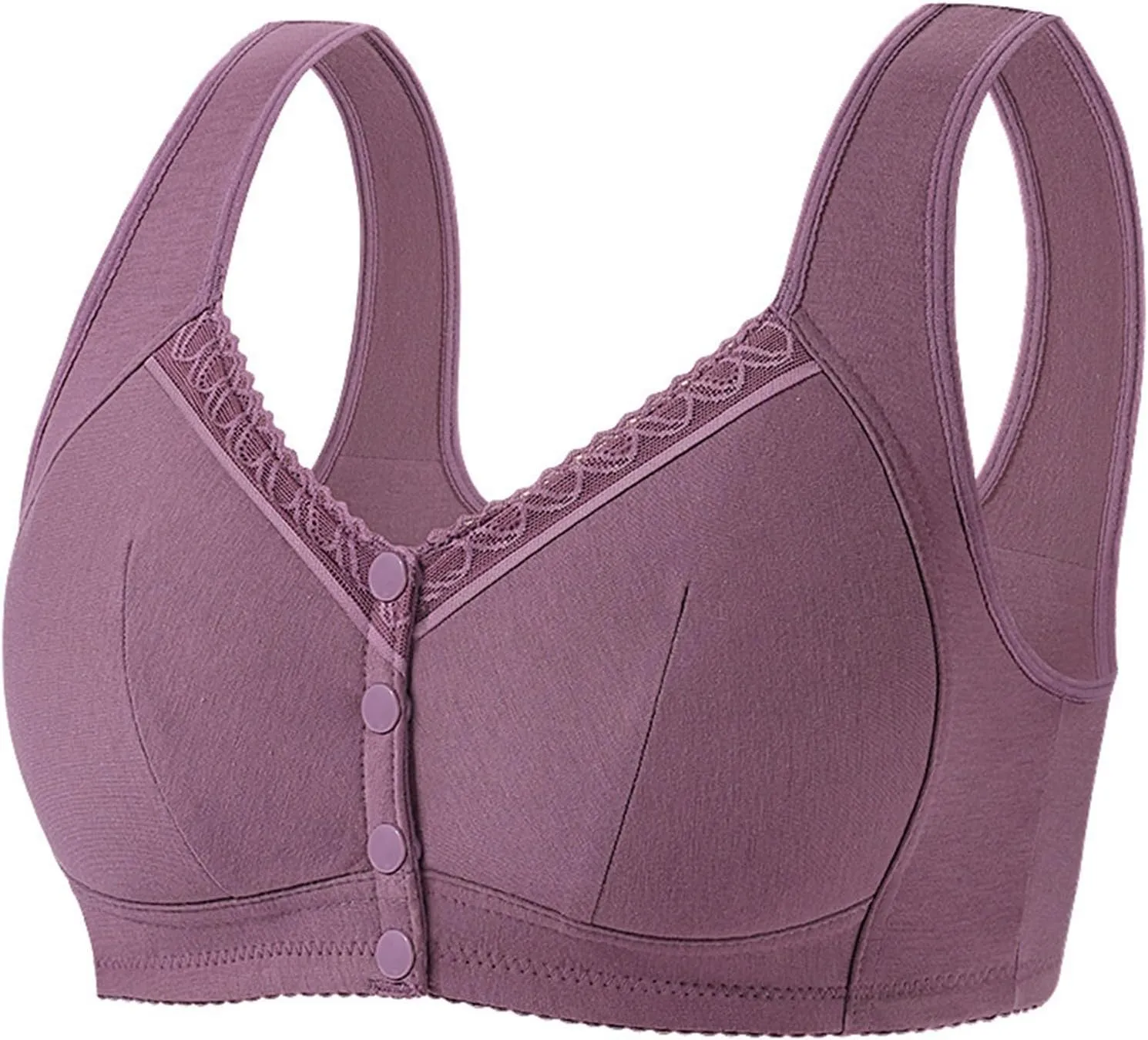 Smart & Sexy Women's Sheer Mesh Demi Underwire Bra Seamless Bandeau Medium Support Silk Fall Bra Smooth