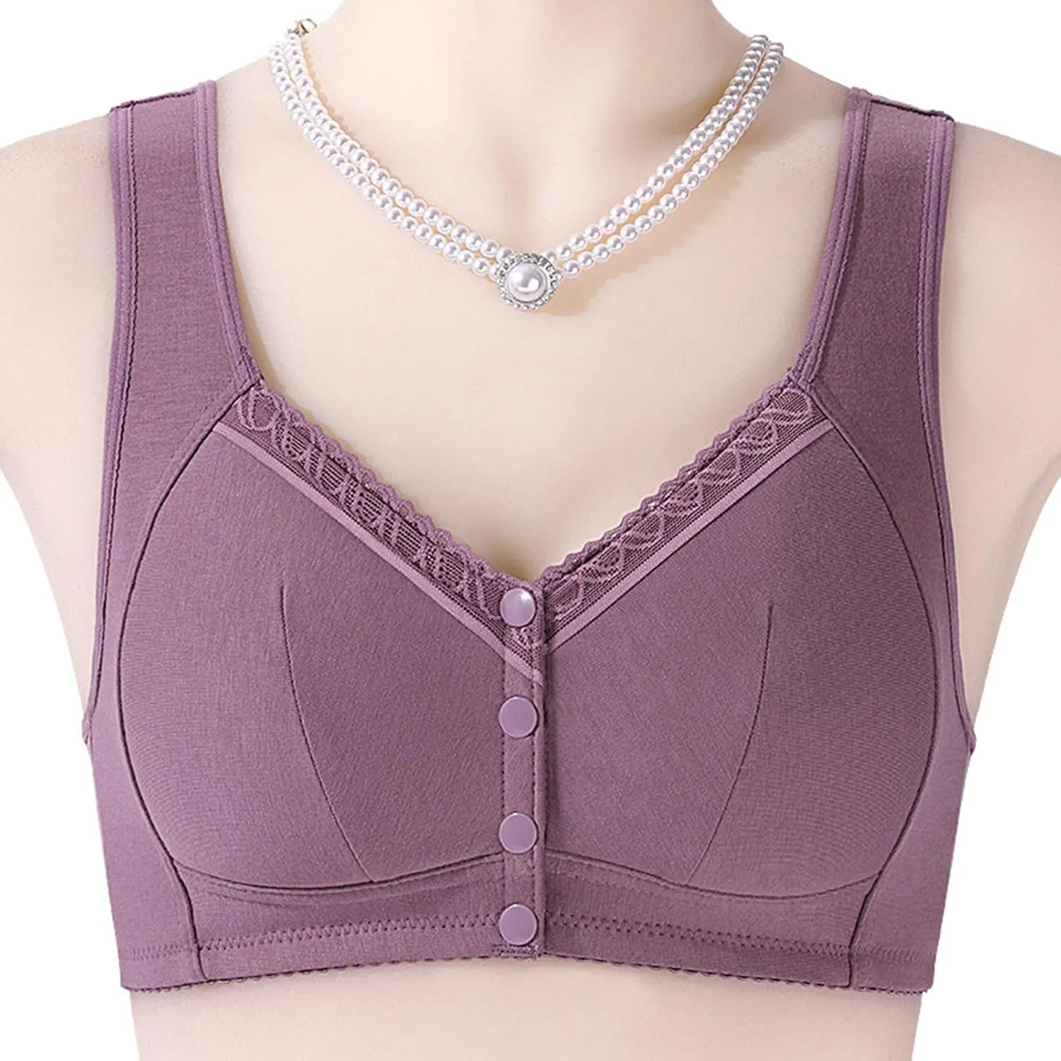 Smart & Sexy Women's Sheer Mesh Demi Underwire Bra Seamless Bandeau Medium Support Silk Fall Bra Smooth