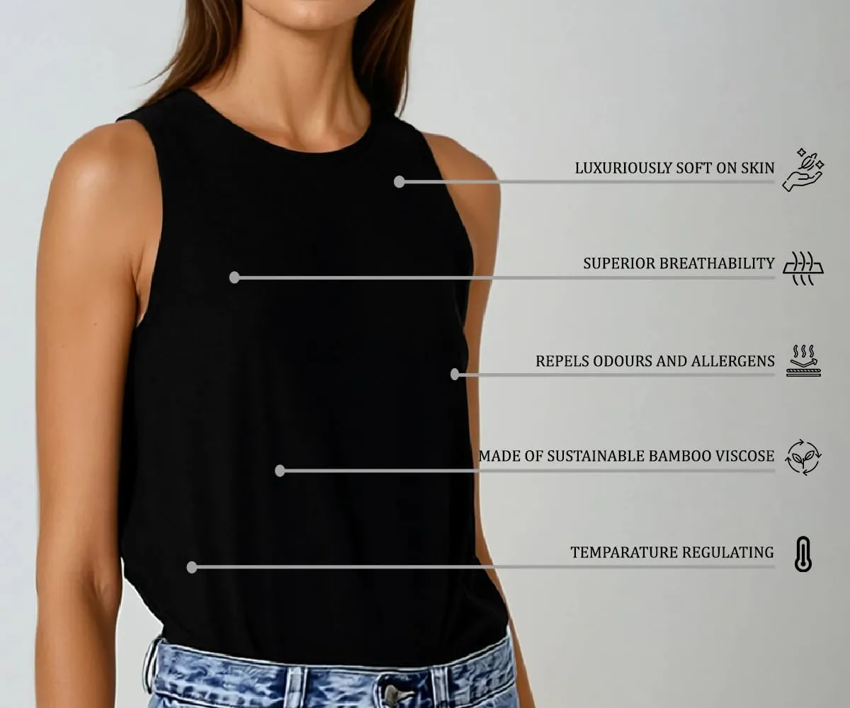 Tank Tops for Women, Sleeveless High Neck Tank Tops Fashion Summer Casual Basic Cotton Halter Tops for Women, Regular Fit