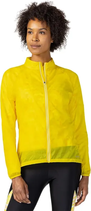 Terry Mistral Packable Womens Running Cycling Jacket Semi-Fitted Lightweight Reflective Windproof Soft Shell Windbreaker