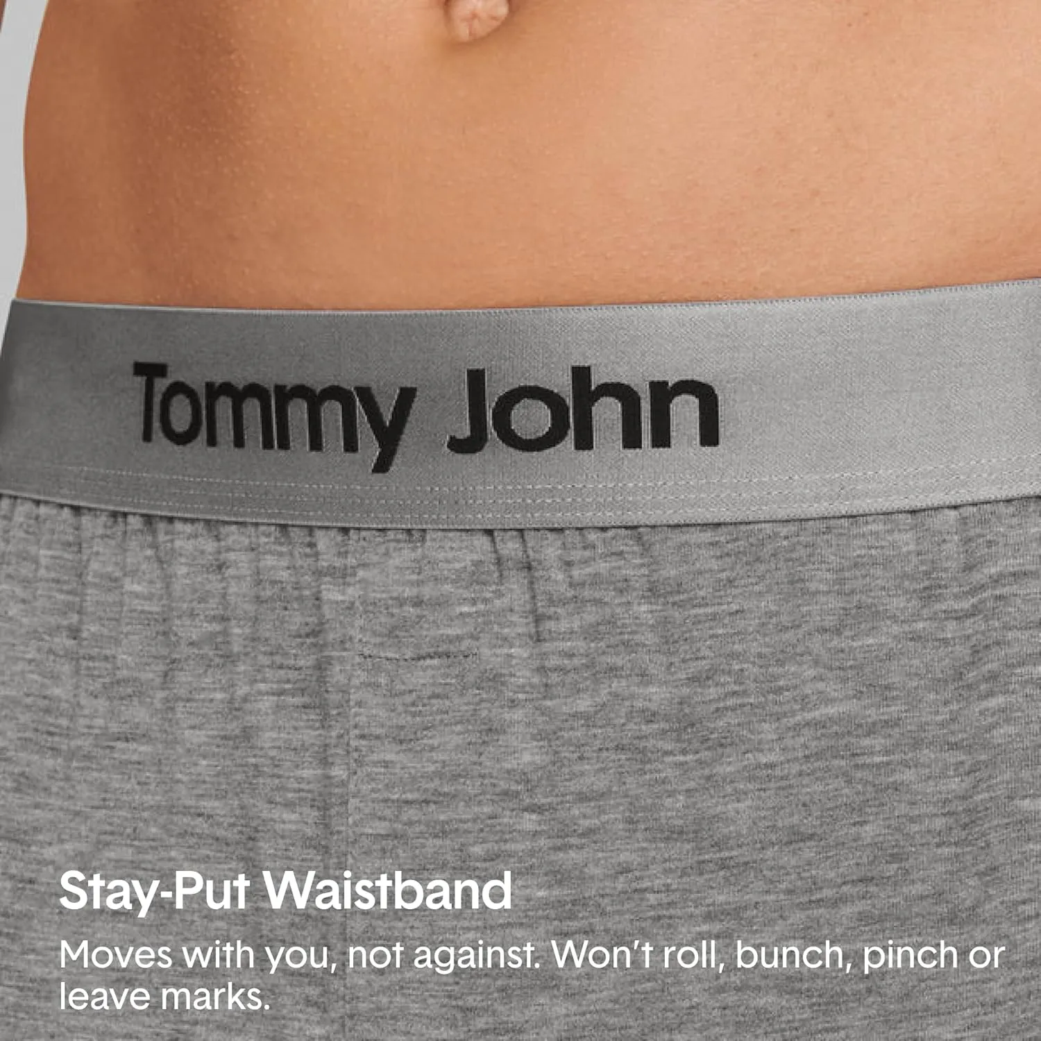 Tommy John Men's Second Skin Pajama Pants - Comfortable Soft Sleep & Lounge Bottoms for Men