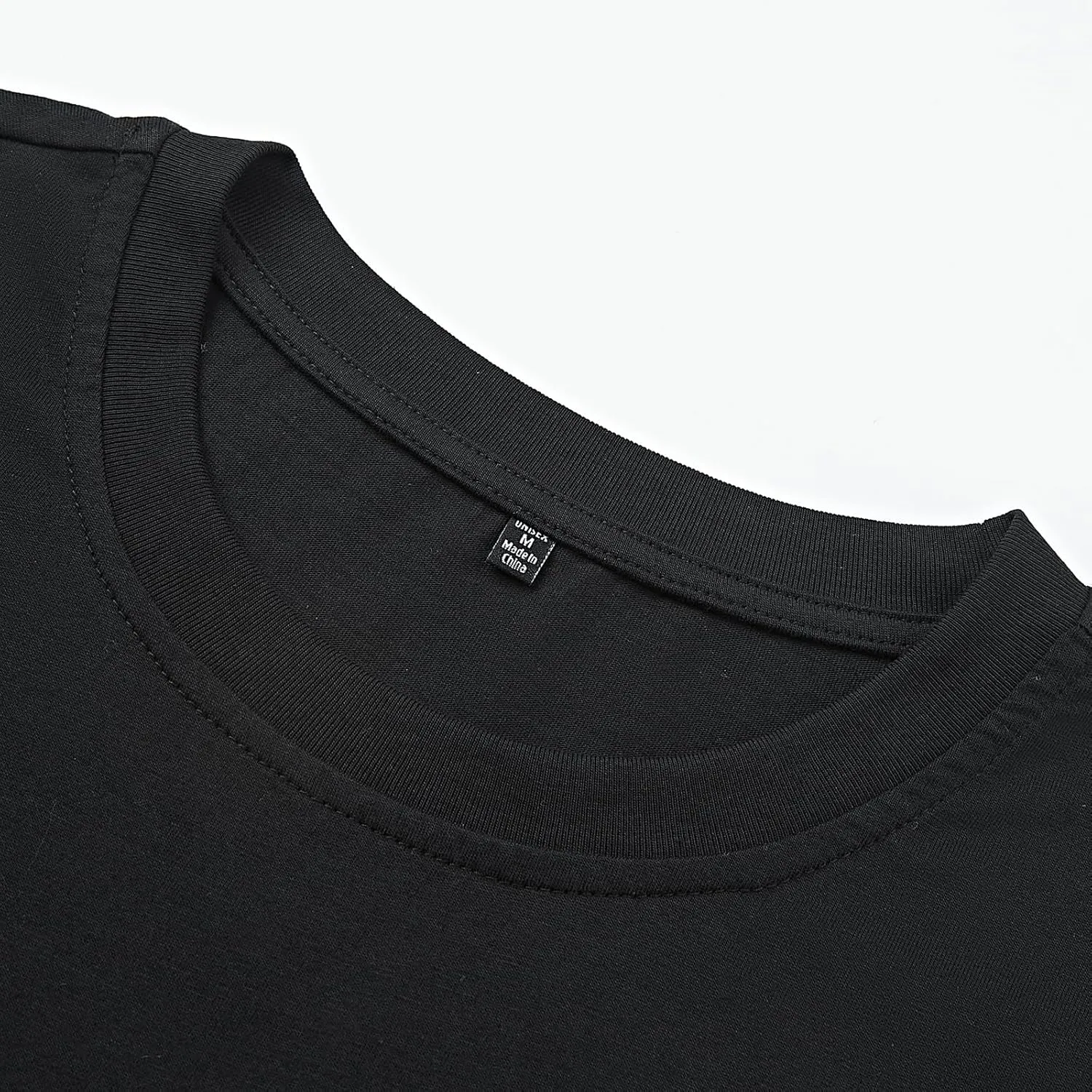 Unisex Oversized Cotton T-Shirt, Short Sleeve, Crewneck, Casual Loose Fit