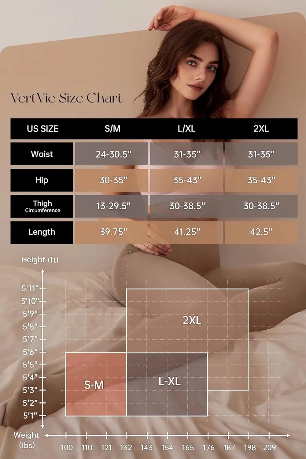 Vertvie 2 Pairs Fleece Lined Tights Women Crotch One Seam Line Warm Sheer Pantyhose Fake Translucent Thermal Thick Leggings