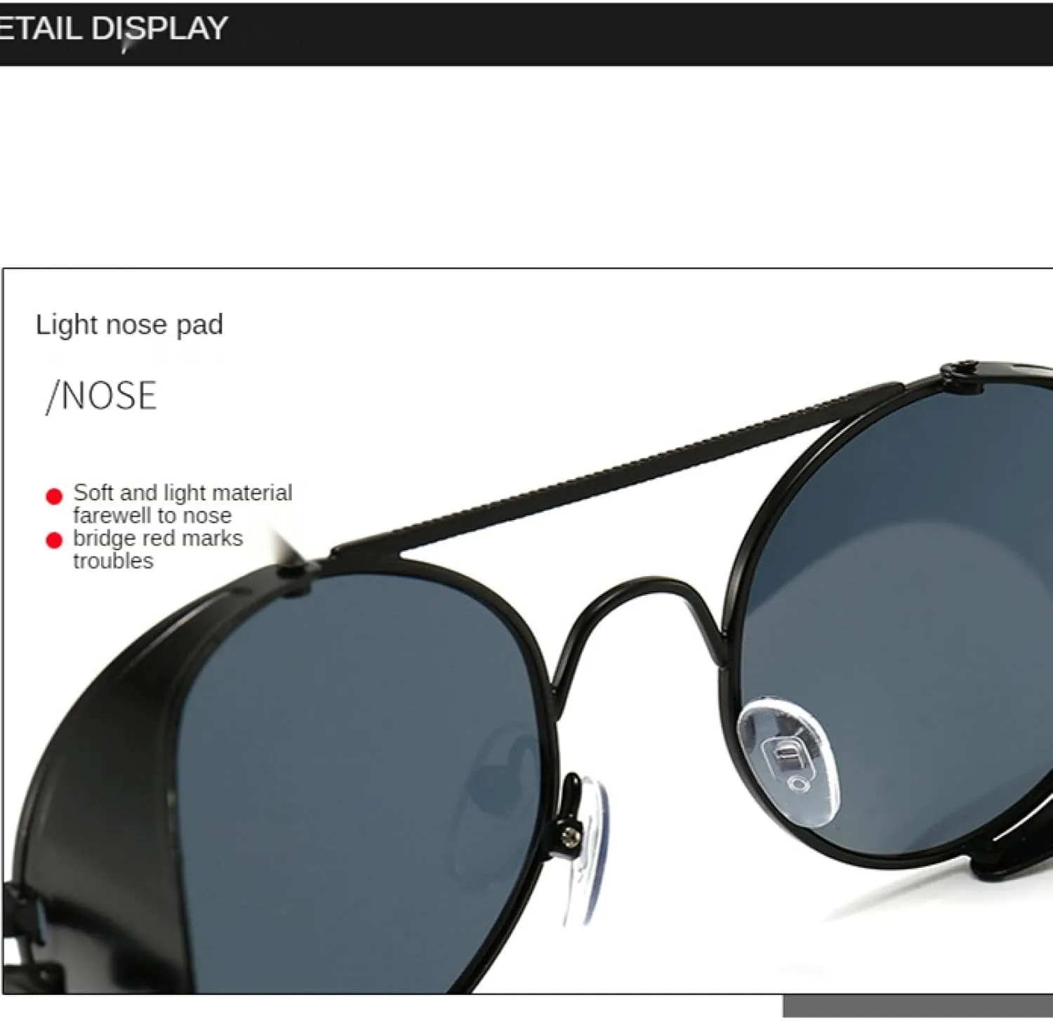 Vintage Luxury Steampunk Style Sunglasses