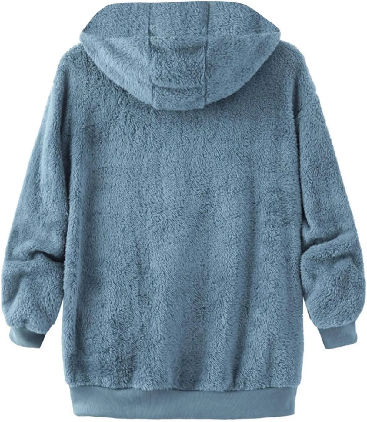Winter Coats for Women 2023 Fuzzy Fleece Sherpa Jacket Warm Outerwear Button Down Long Sleeve Cardigan Plush Sweater