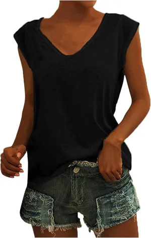 Women's Basic Tees Sequin Tops V-Neck Short Sleeve Tops Loose Shiny Dress Up Tops Party Short Blouses, S-5XL