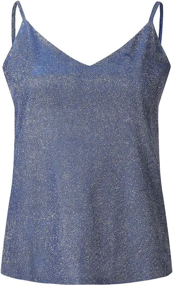 Women's Basic Tees Sequin Tops V-Neck Short Sleeve Tops Loose Shiny Dress Up Tops Party Short Blouses, S-5XL