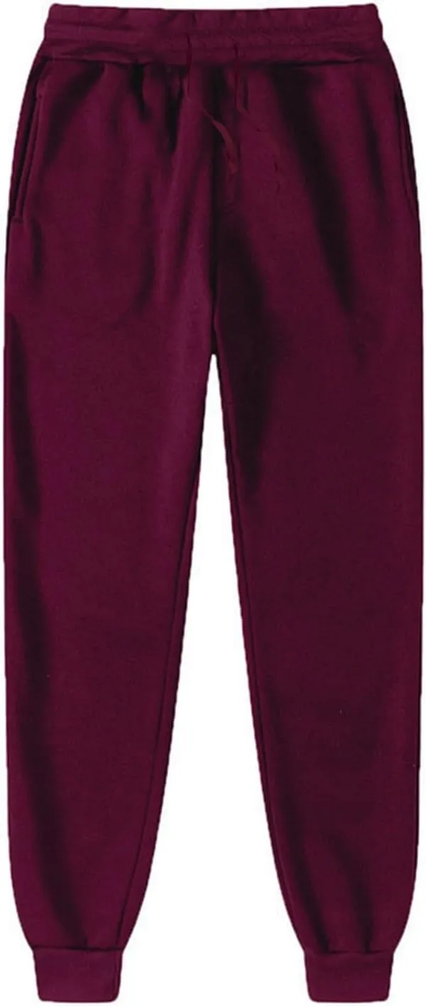 Womens High Waisted Joggers Cinch Bottom Baggy Sweatpants Casual Workout Pants Track Jogging Lounge Bottoms Trousers
