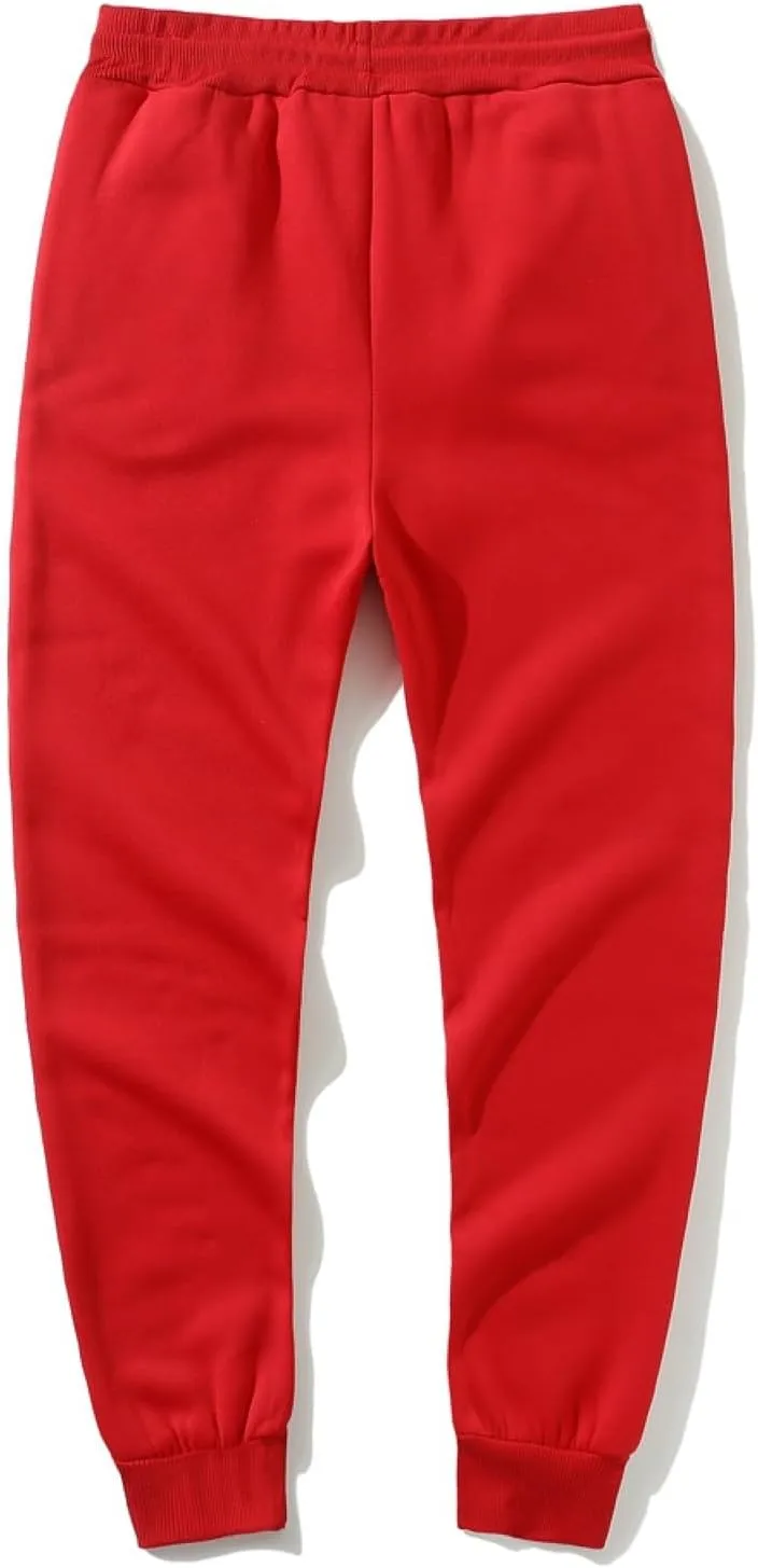 Women's High Waisted Sweatpants Workout Active Baggy Joggers Lounge Bottoms Cinch Bottom Drawstring Comfy Trousers