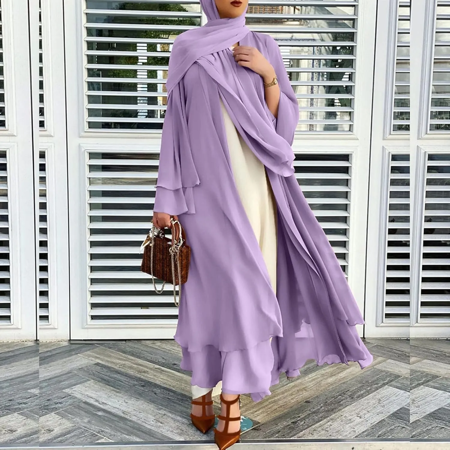 Womens Muslim Robe Loose Fancy Maxi Dress Turkey Islamic Middle East Dubai Long Gown Full Length Dress with Belt