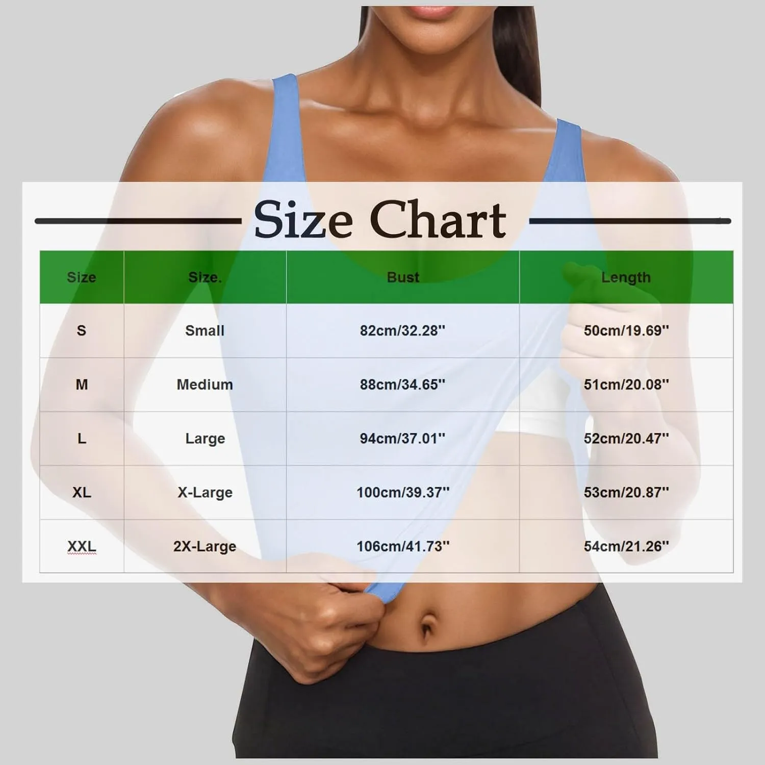 Women's Sports Bras Tank Tops for Women Built in Bra Workout Yoga Tops with Padded Long Tanks Ribbed Basic Cami Tops
