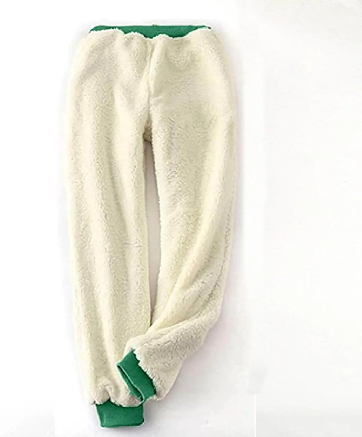 Womens Winter Sherpa Lined Sweatpants Thermal Warm Fleece Joggers Drawstring Athletic Active Lounge Pant with Pocket