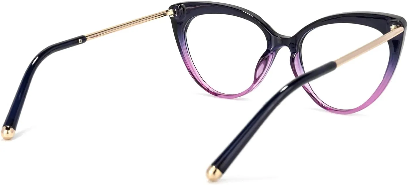 Zeelool Women's Cat Eye Blue Light Blocking Glasses Alivia FX0757