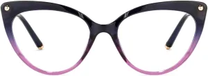 Zeelool Women's Cat Eye Blue Light Blocking Glasses Alivia FX0757