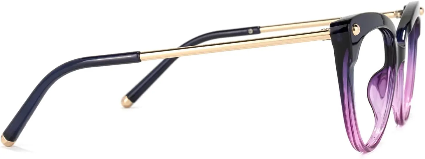 Zeelool Women's Cat Eye Blue Light Blocking Glasses Alivia FX0757